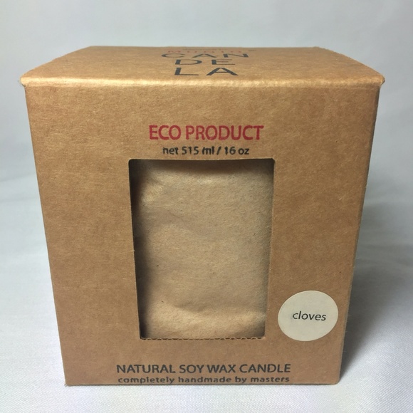 NEW Vegan Soy Pillar Candle w Real Herbs - All Natural Luxury - Picture 2 of 6